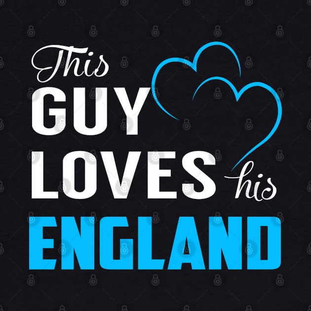 This Guy Loves His ENGLAND by TrudiWinogradqa